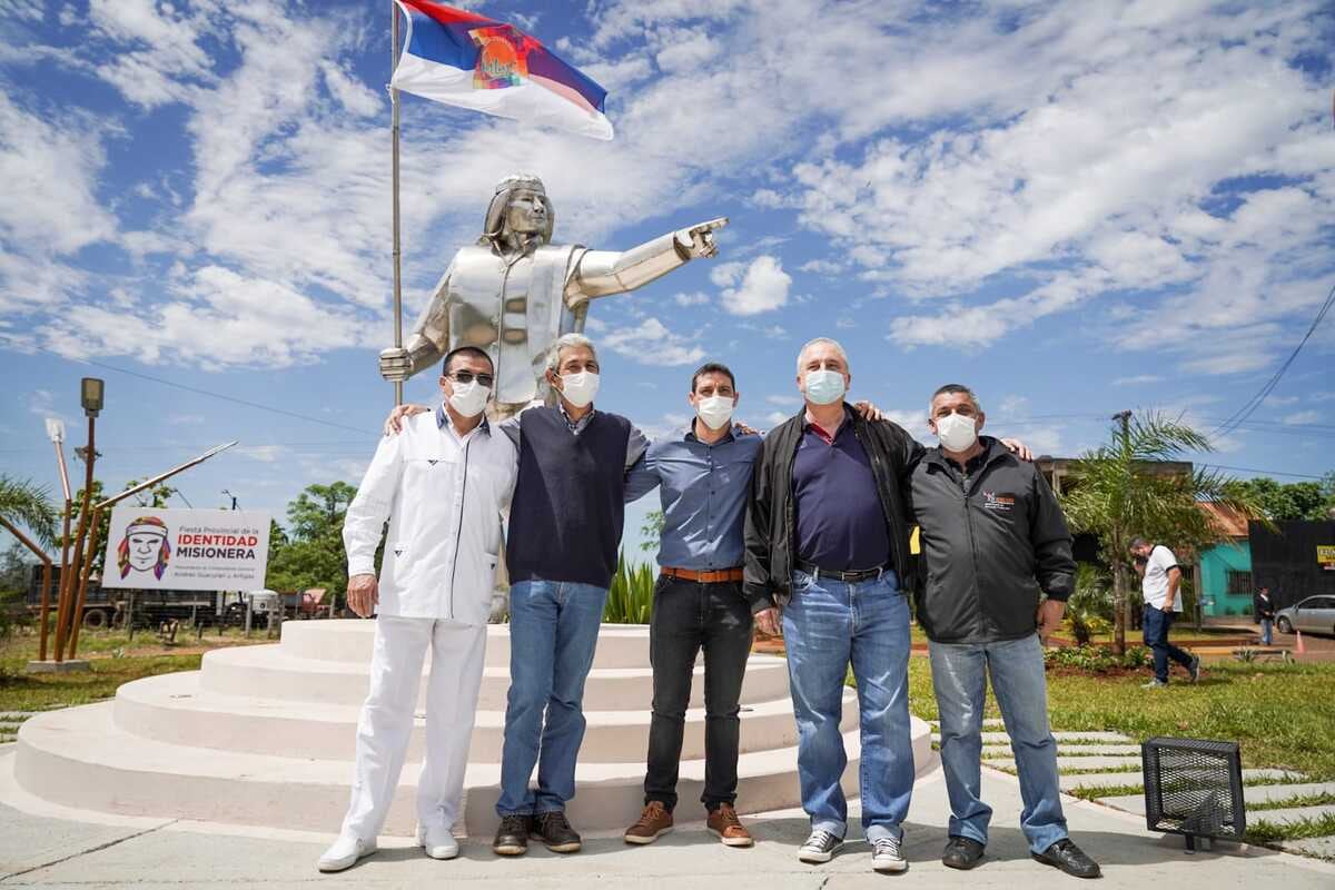 El municipio de San Javier también contará con un monumento a Andrés Guacurarí-