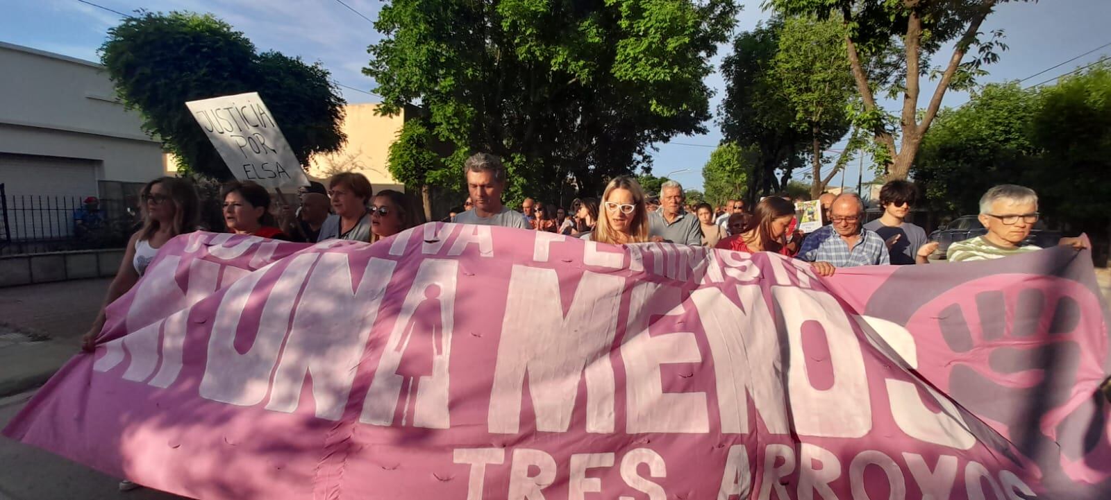 marcha por justicia para Elsa Hut en Orense