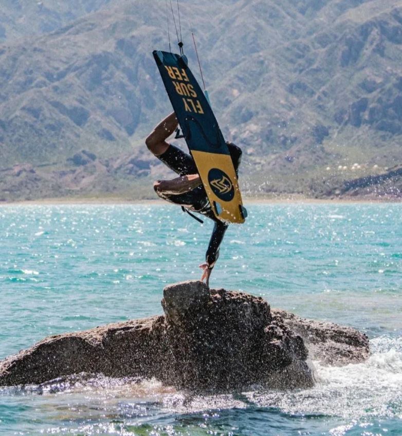 Campeonato Argentino de kitesurf en Potrerillos