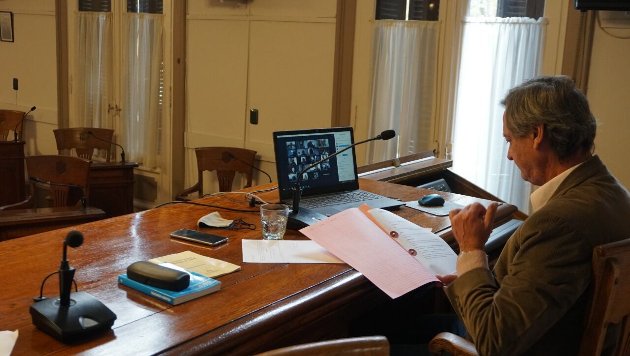 Juan Pablo Frolik, presidente del Concejo Deliberante de Tandil  