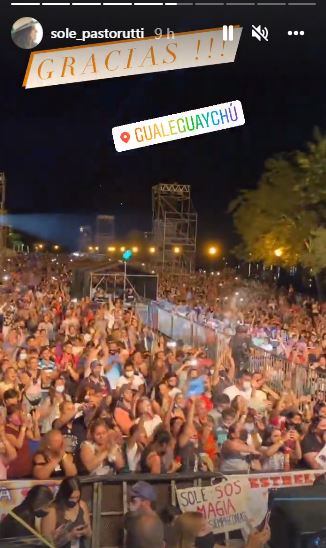 Soledad Pastorutti en Gualeguaychú