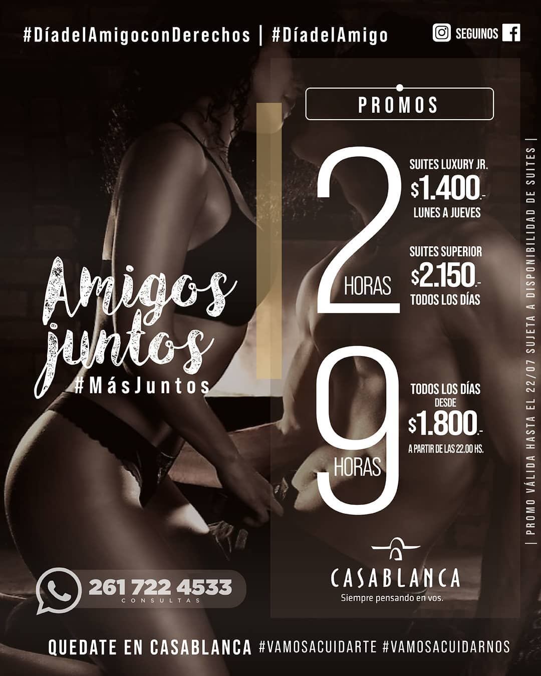 La promoción de Casablanca Suites.