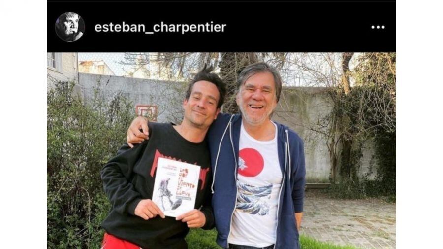 Chano está en plena rehabilitación y se lo ve de muy buen semblante en la primera foto viralizada