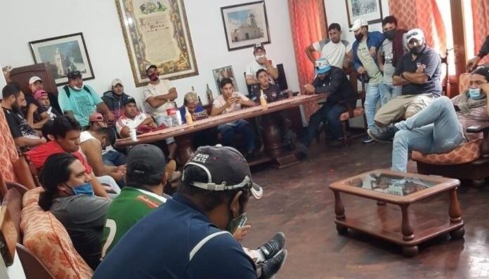 Trabajadores tomaron la Municipalidad de Metán