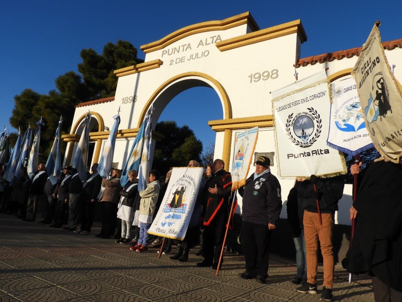 Acto por el 124 Aniversario del nacimiento de la ciudad de Punta Alta