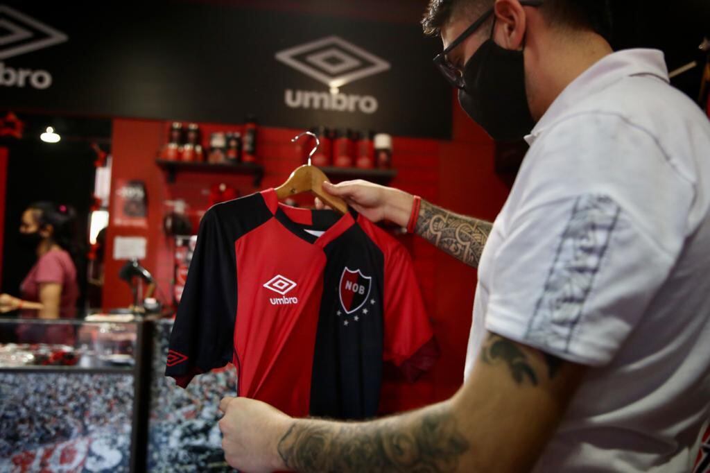 Presentación de la nueva camiseta de Newell's