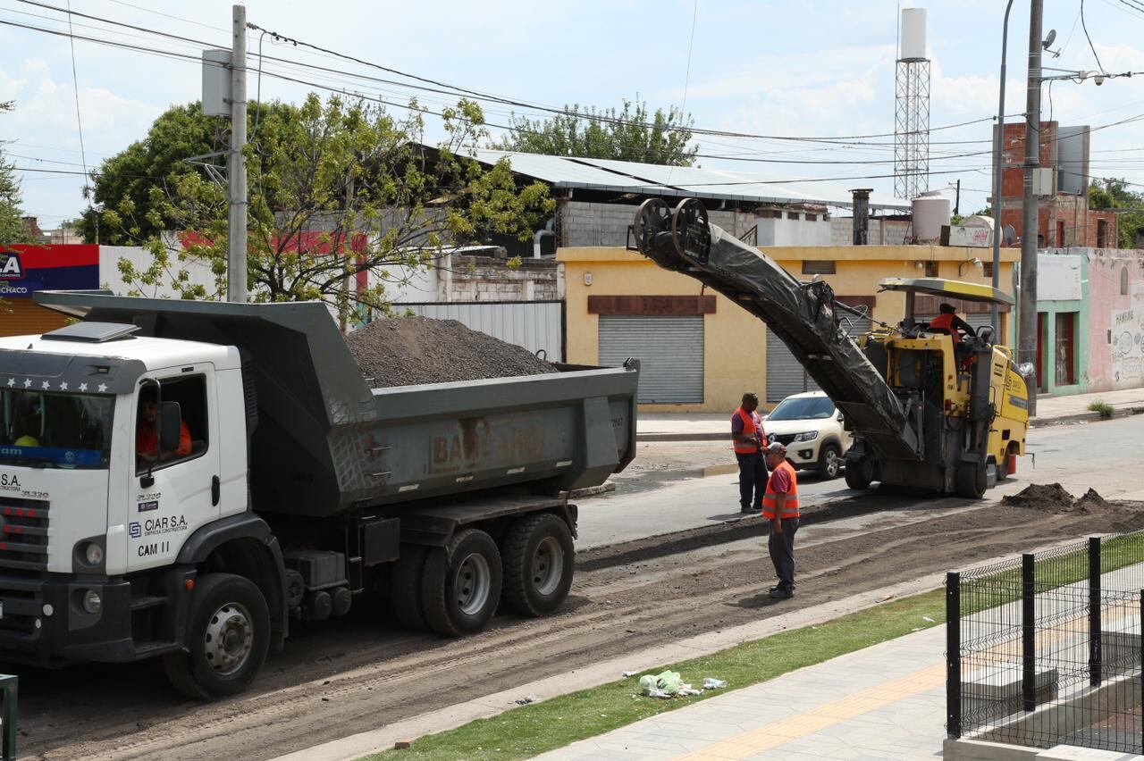 La pavimentación fue una de las preocupaciones de la actual gestión.