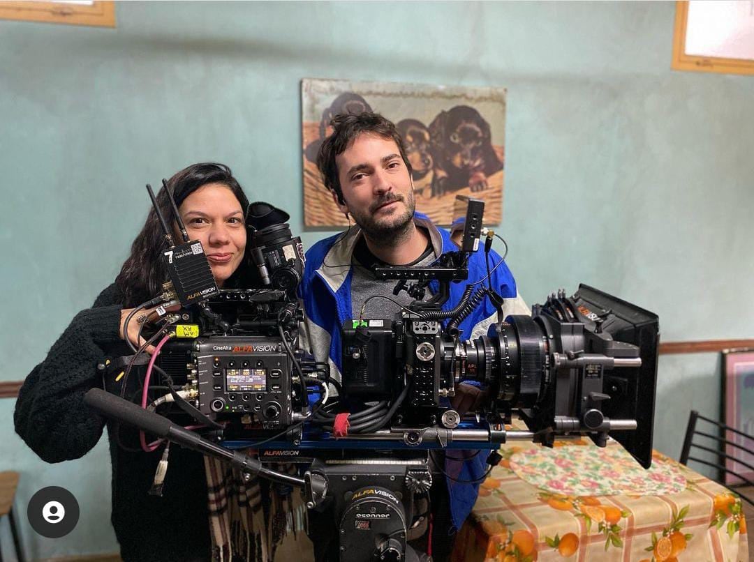 Dolores Fonzi filmó parte de su primera película como directora en San Luis.