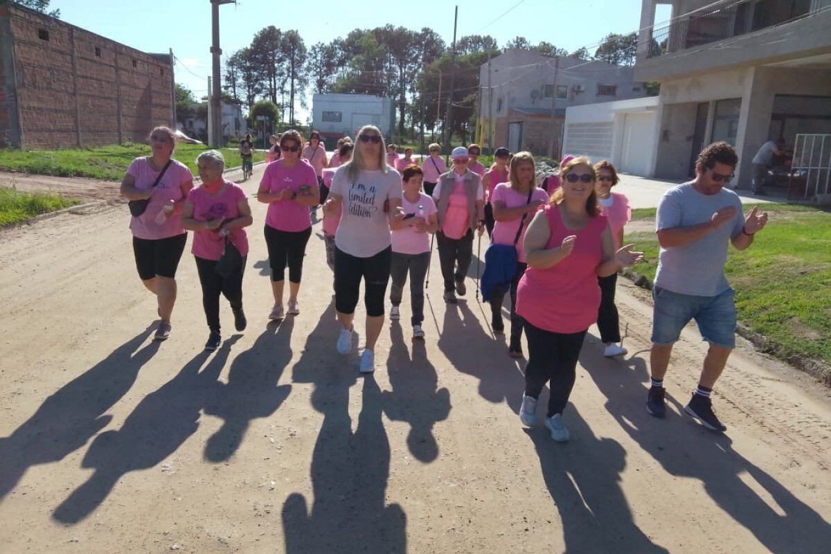 Caminata Rosa en Gualeguaychú