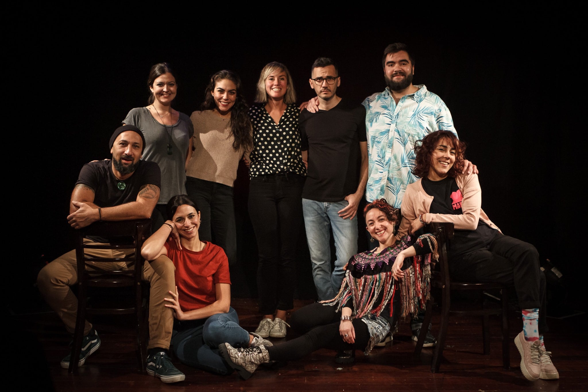 Además de contar con su propio grupo de impro teatral, Matías es productor, actor y director en un teatro de Auckland.