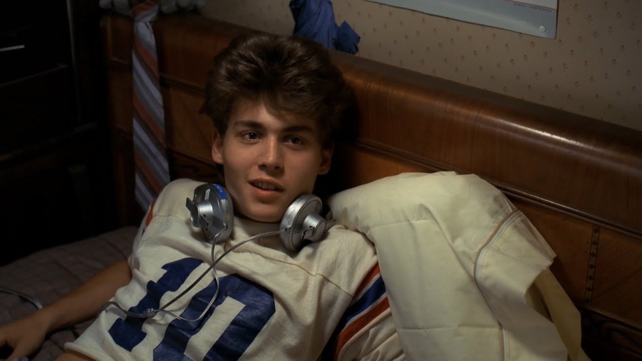 Johnny Depp en A Nightmare on Elm Street.