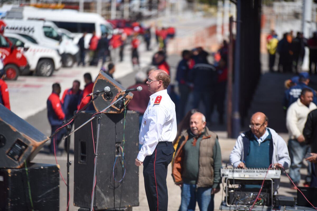 Encuentro y movilización de Brigadas USAR en Gualeguaychú