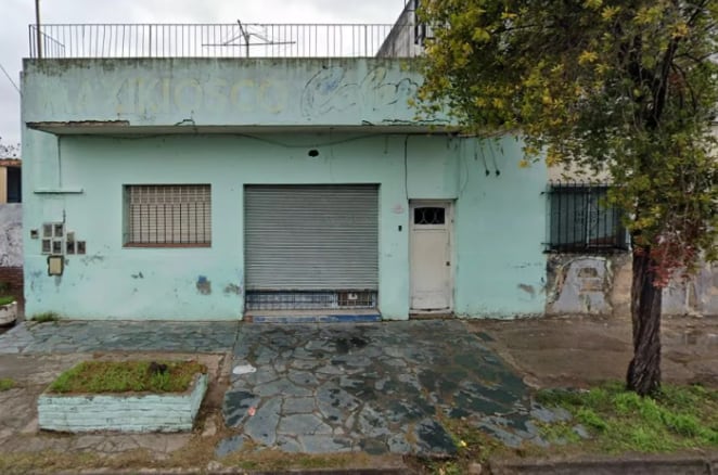 La casa del partido de San Fernando, donde sucedió el crimen.