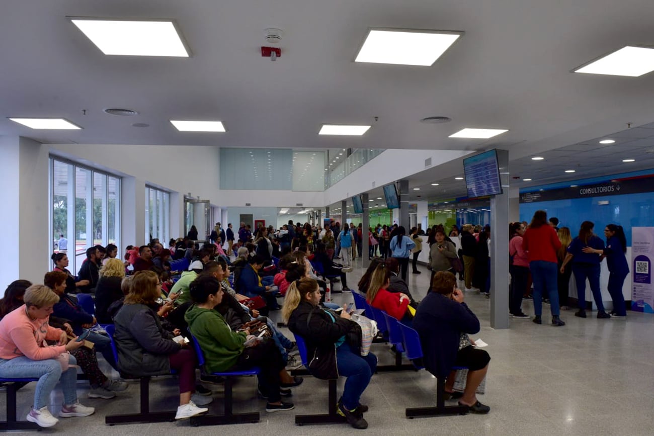 Nueva Maternidad Provincial. Primer día de atención. (Ramiro Pereyra / La Voz)