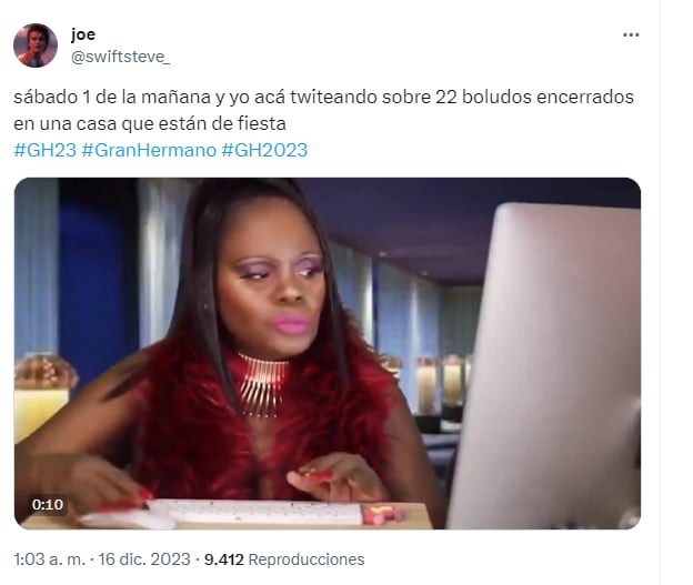 La primera fiesta en Gran Hermano 2024 y los mejores memes que dejó