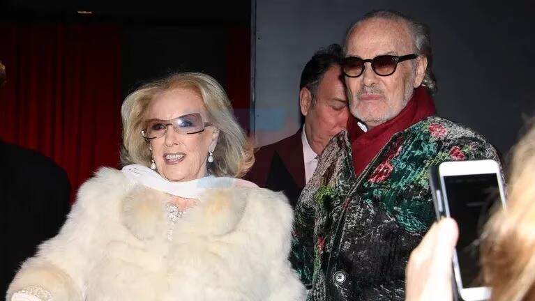 Mirtha Legrand y Gino Bogani