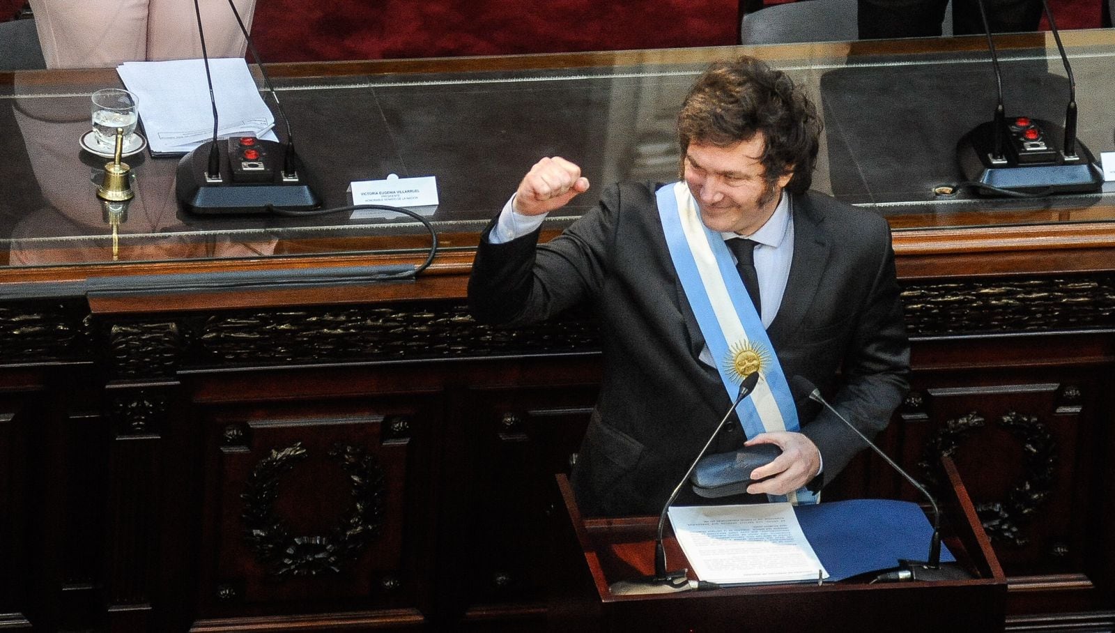 Discurso del presidente Javier Milei ante la Asamblea Legislativa en el Congreso. 