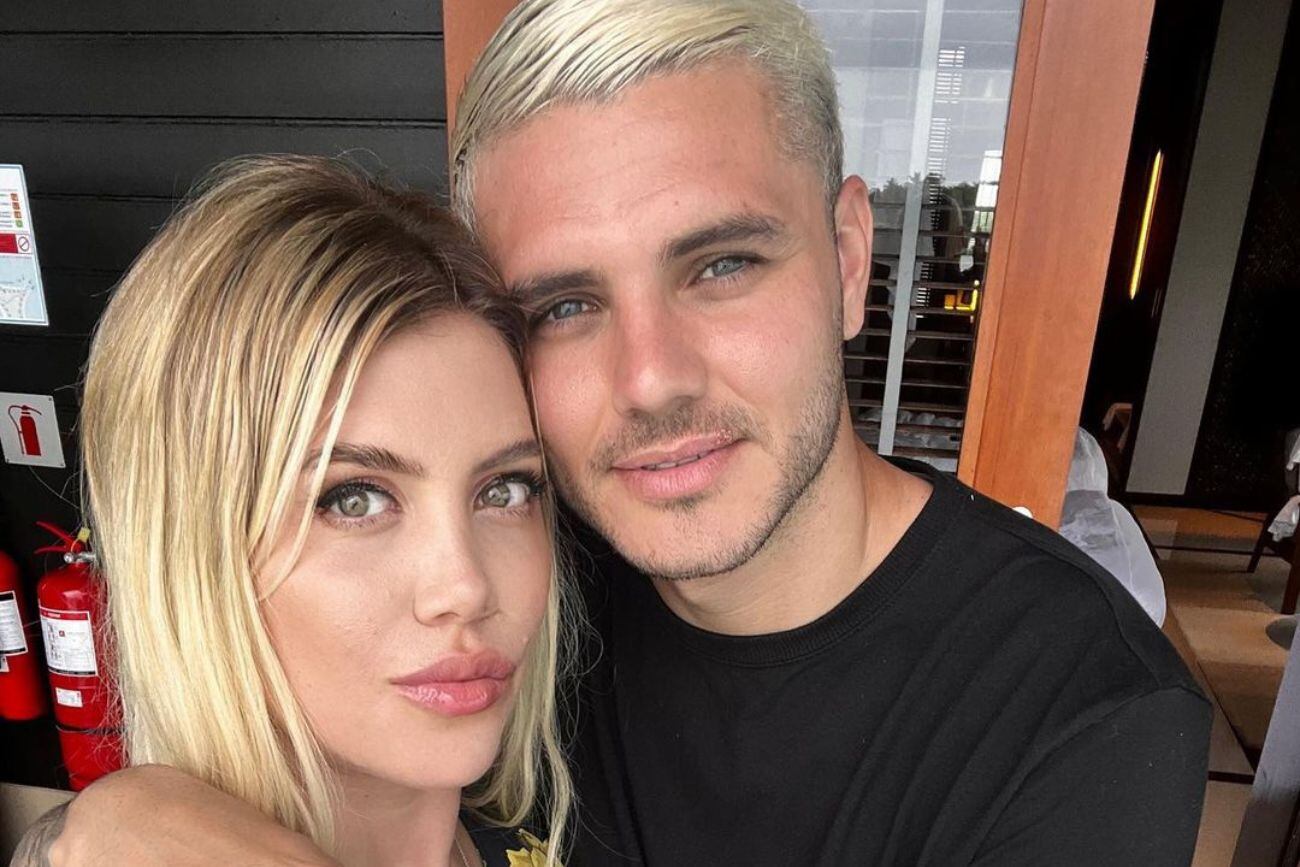 Wanda Nara y Mauro Icardi en el viaje que pretendía recomponer la relación.