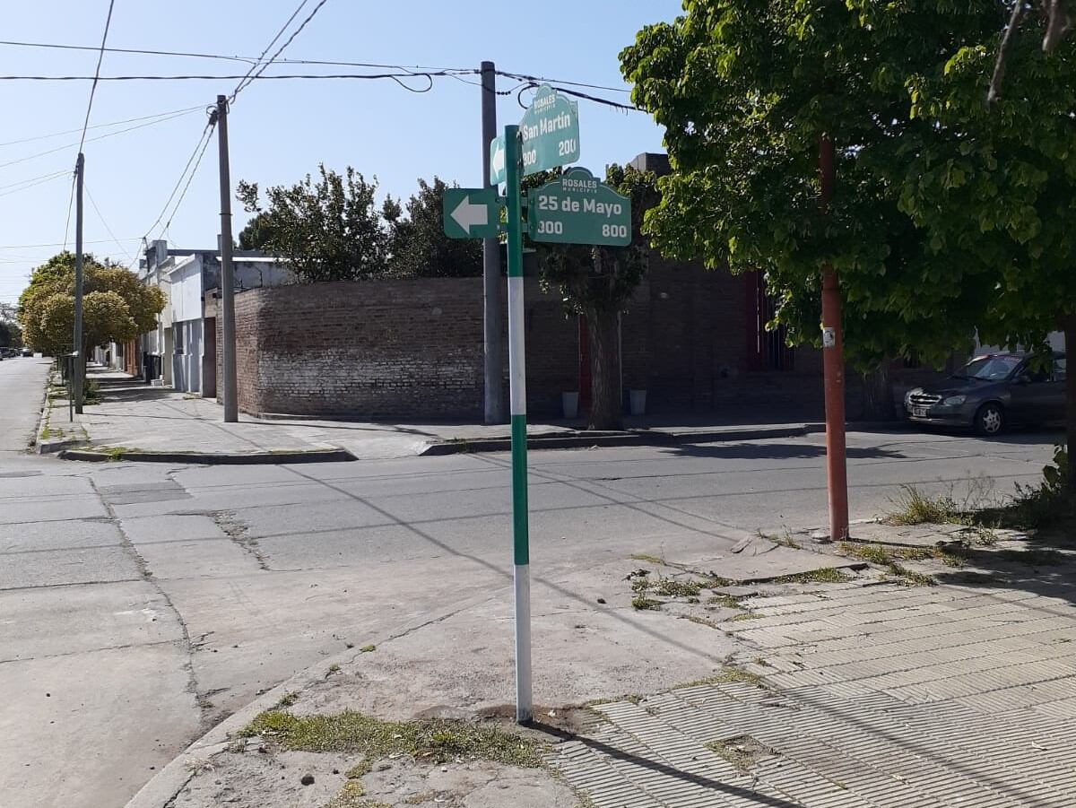 Reponen nomencladores vandalizados en distintos puntos de Punta Alta