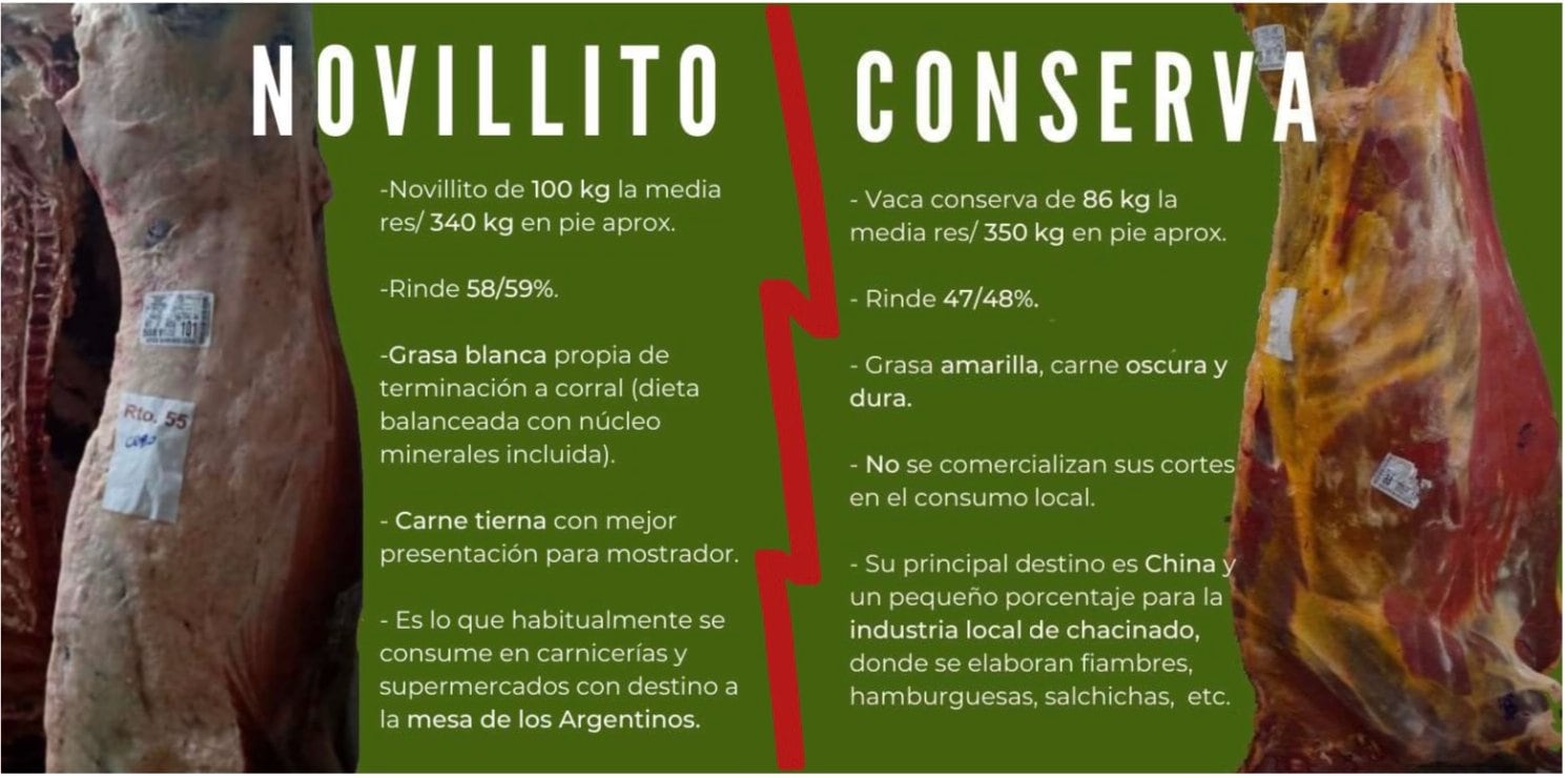 Diferencias entre carnes