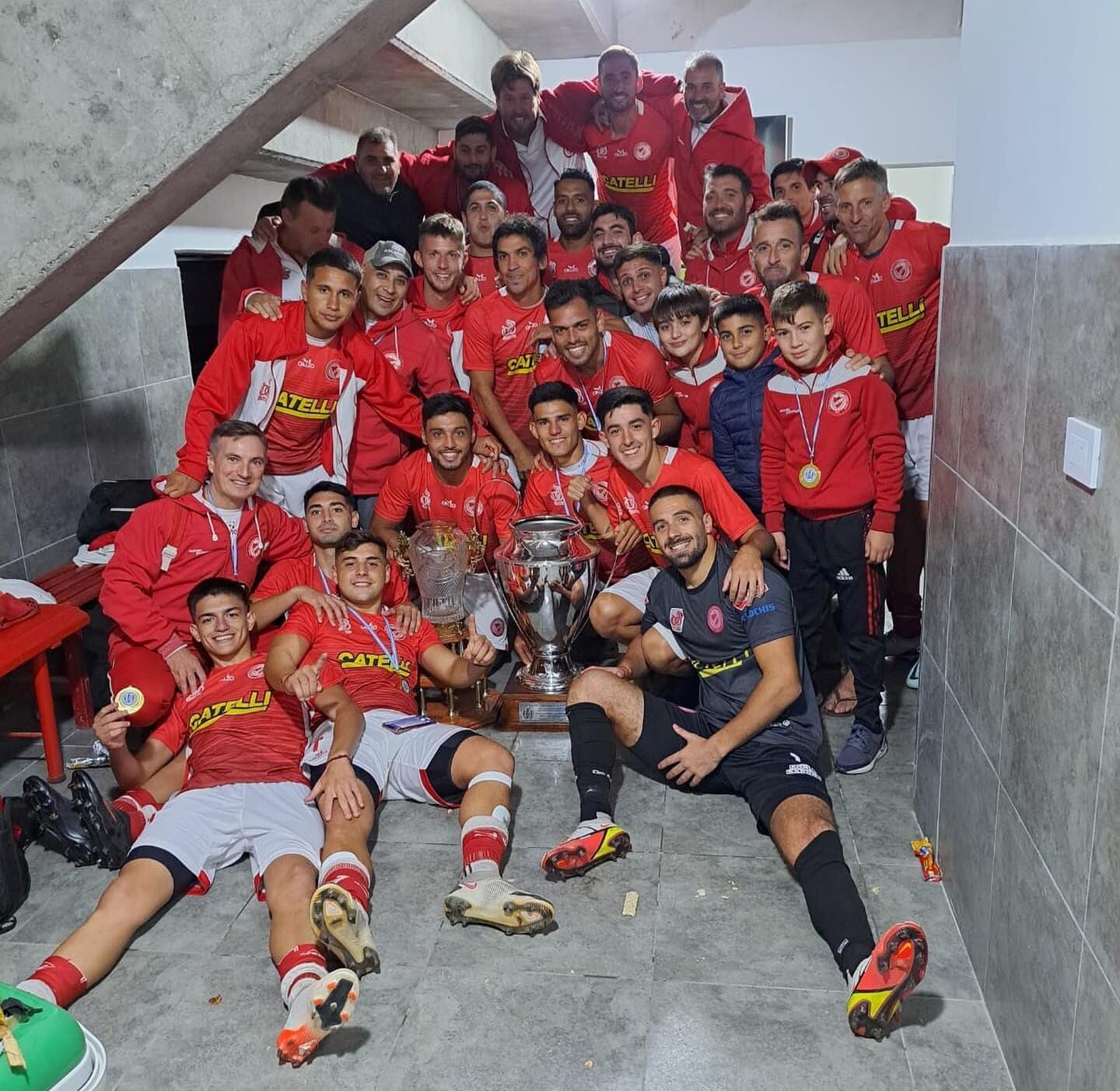 Pedro Sabino campeón Provincial con Lambert de Monte Maíz