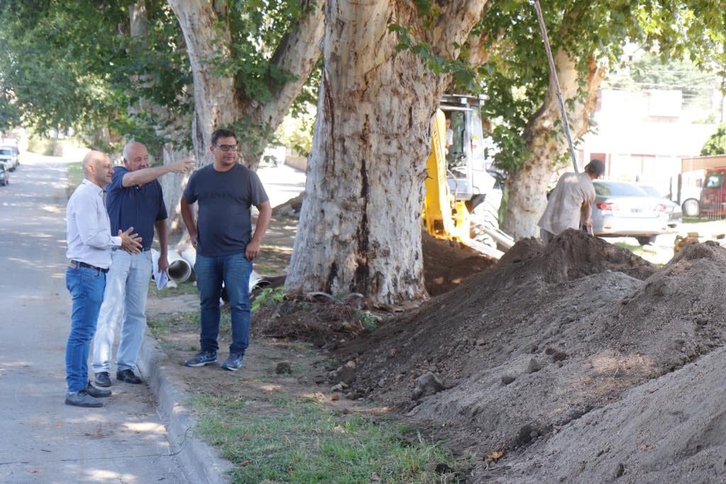 Avanzan con los cloacas en Carlos Paz