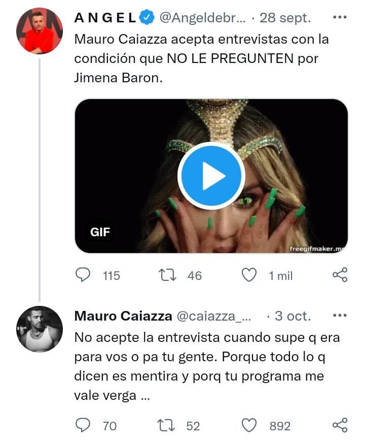 El artista que estuvo en pareja con Barón dijo que no le gusta "Los Ángeles de la Mañana".