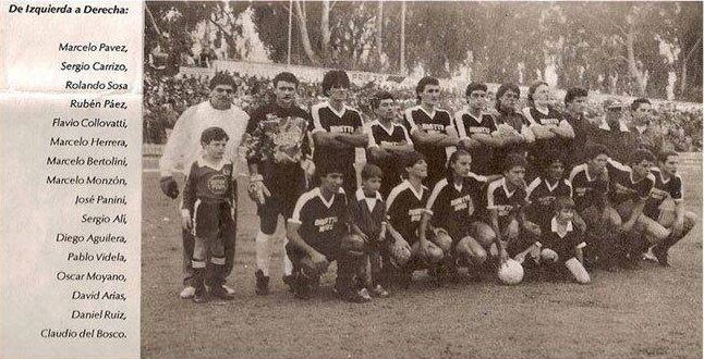 Luján SC campeón de la B en 1992.