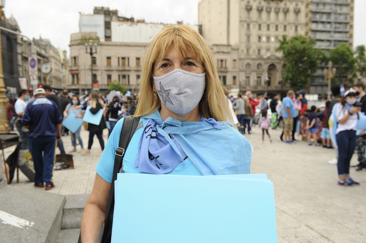 La marcha “Salvemos las dos Vidas” en el Congreso