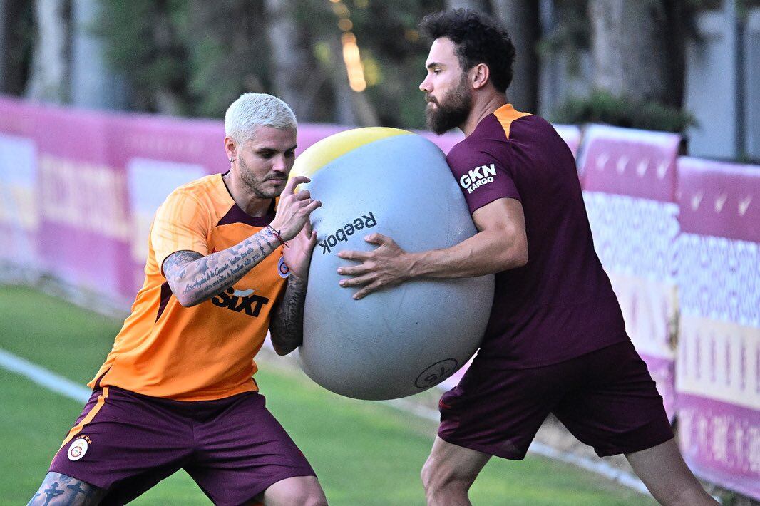 El delantero entrenó este fin de semana para volver a las canchas cuanto antes.