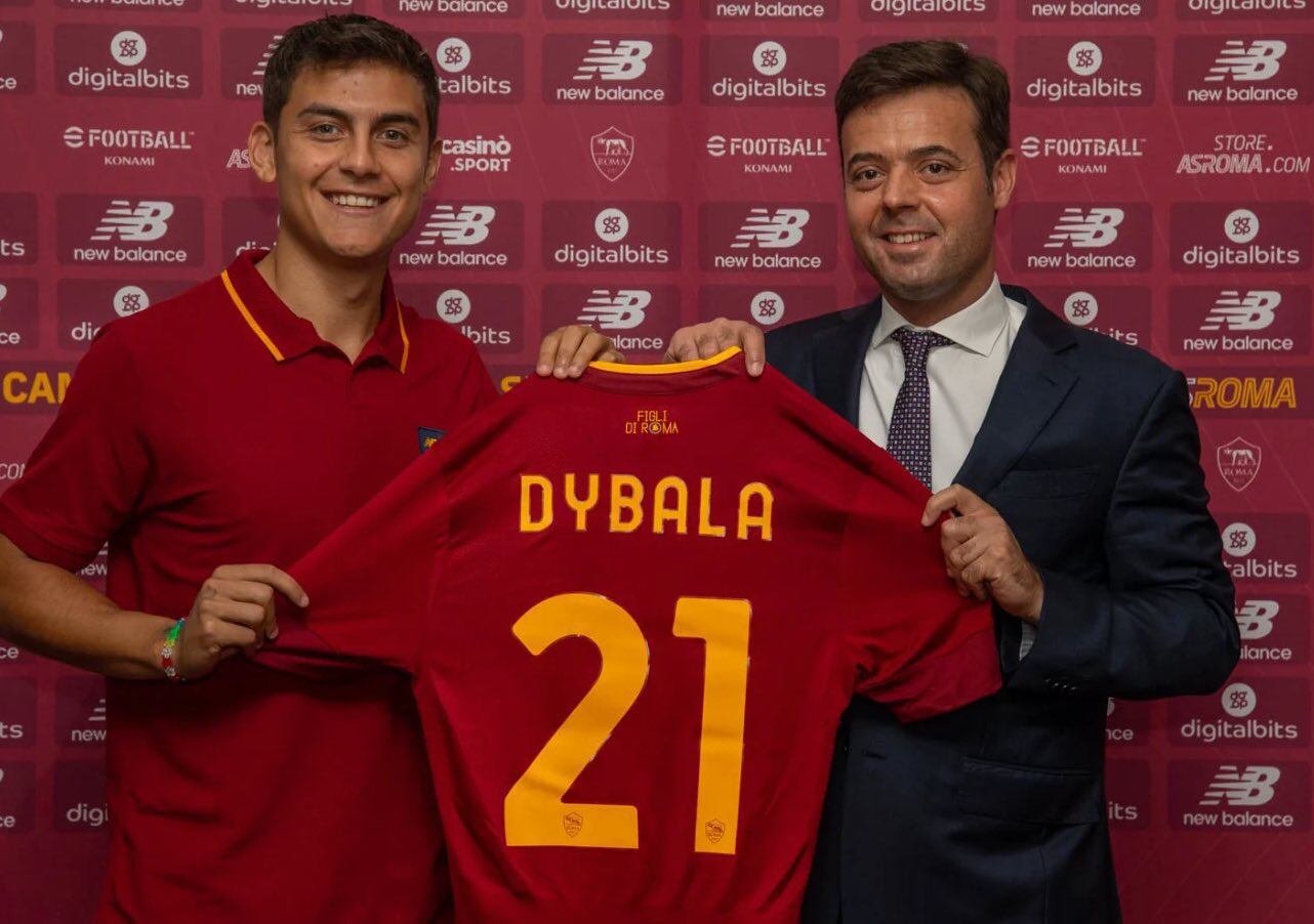 Paulo Dybala usará la dorsal número 21.