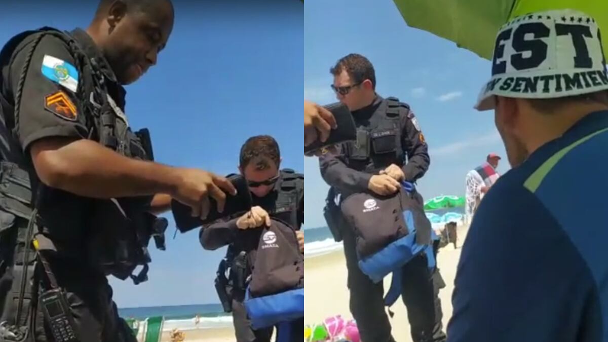 Disturbios entre hinchas de Talleres y la Policía de Brasil: nuevo video de las requisas