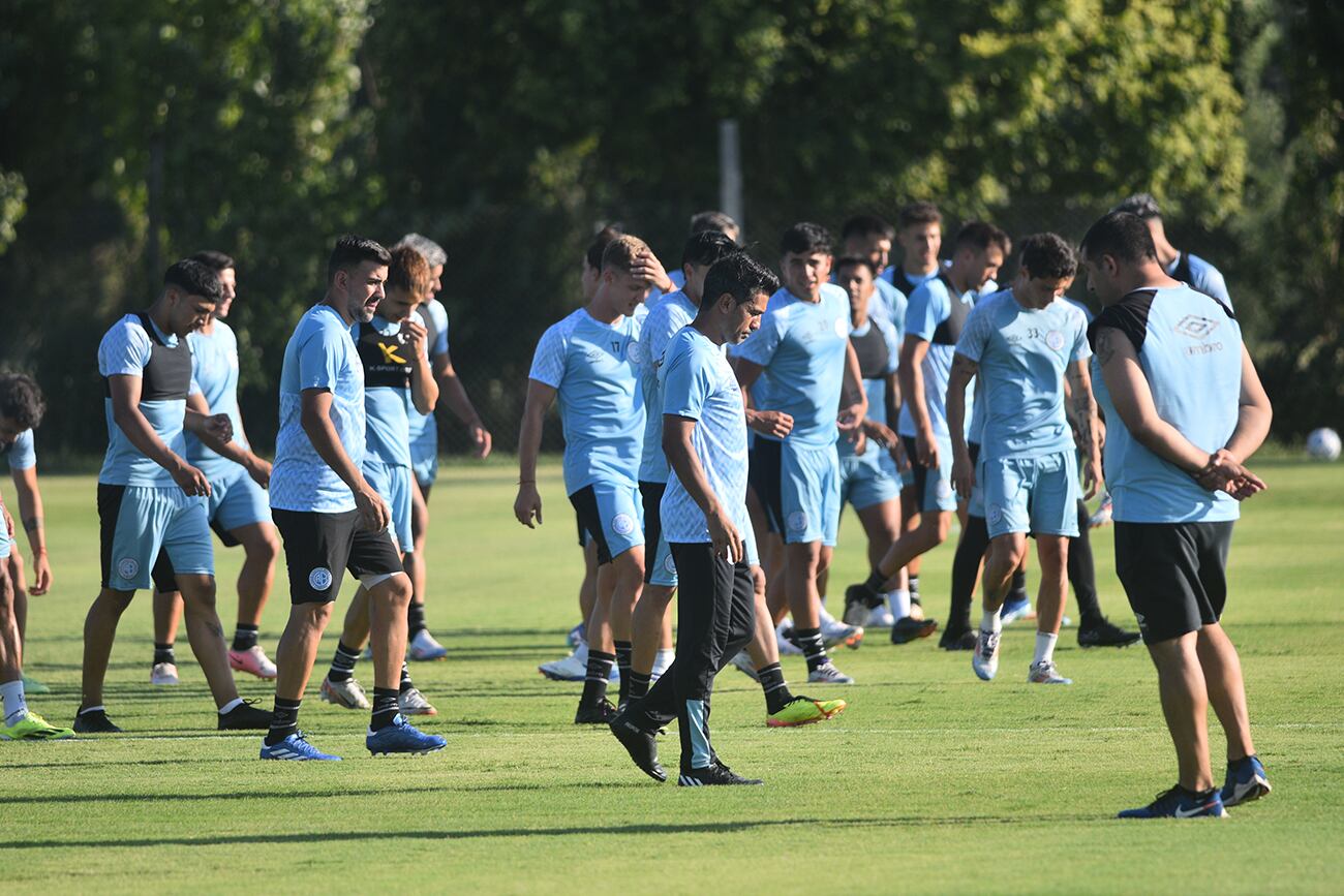 Entrenamiento de Belgrano en Villa Esquiu
 (Pedro Castillo / La Voz)