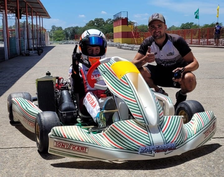 Fausto Arnaudo Piloto Karting Arroyito