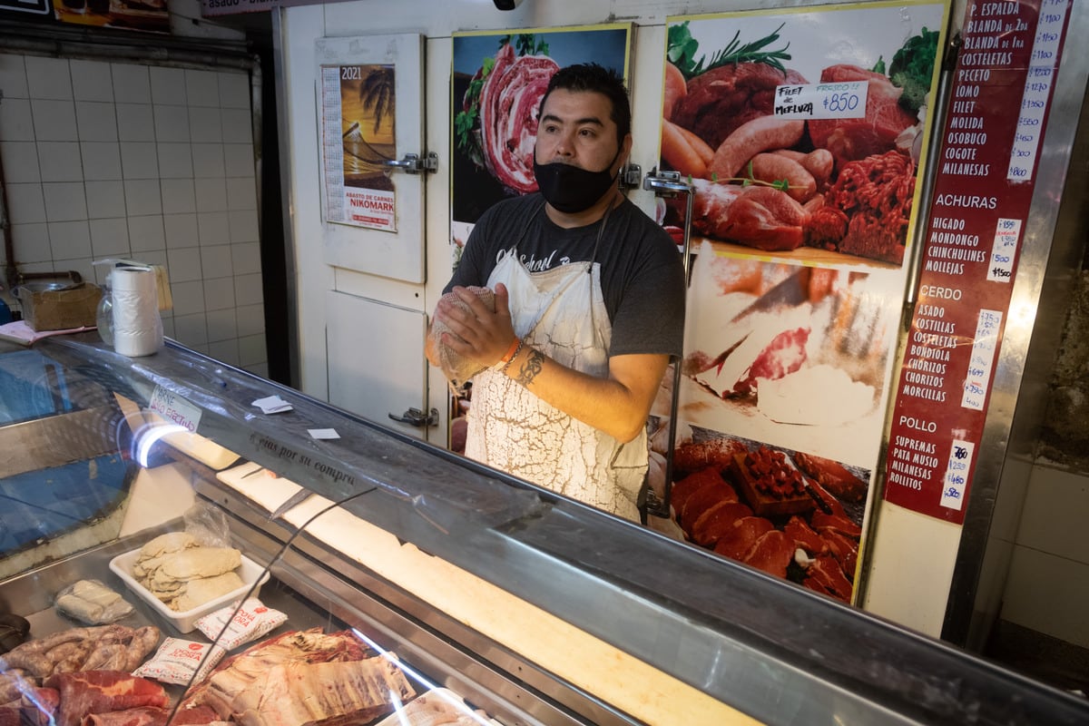 La carne, en el último año, subió en promedio entre un 60% y un 70%.