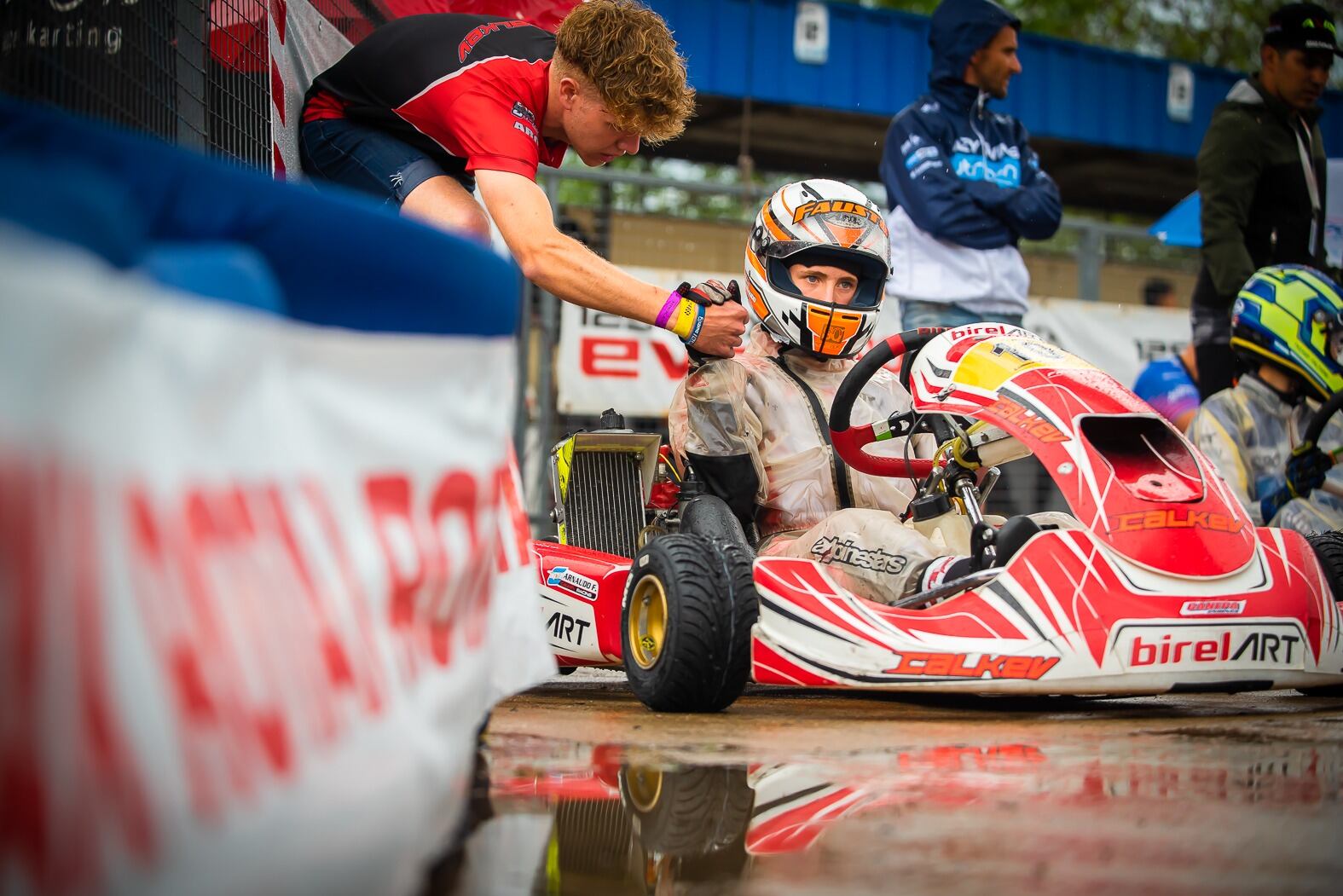 Fausto Arnaudo piloto karting Arroyito