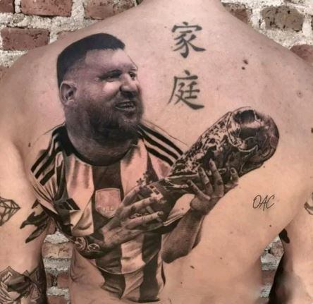 Los peores tatuajes de Argentina Campeón