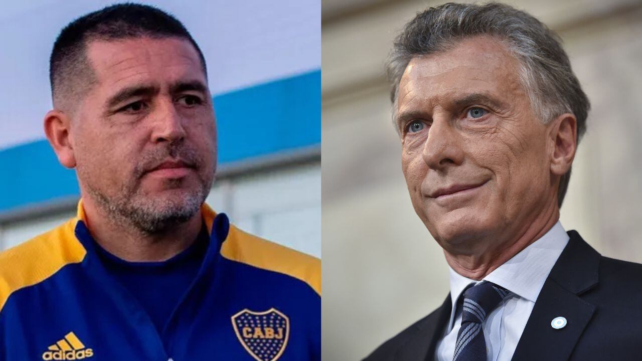 Riquelme y Macri, las dos caras de la elección en Boca.