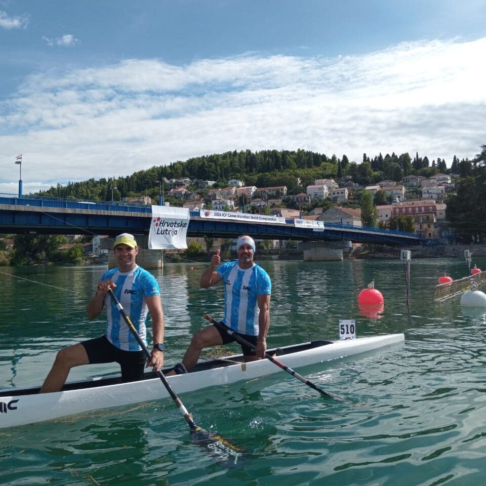 El entrerriano Roberto Palacios logró 2 medallas de Bronce en el Mundial de Canotaje en Croacia