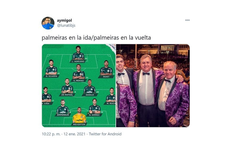 Los memes tras la eliminación de River ante Palmeiras.