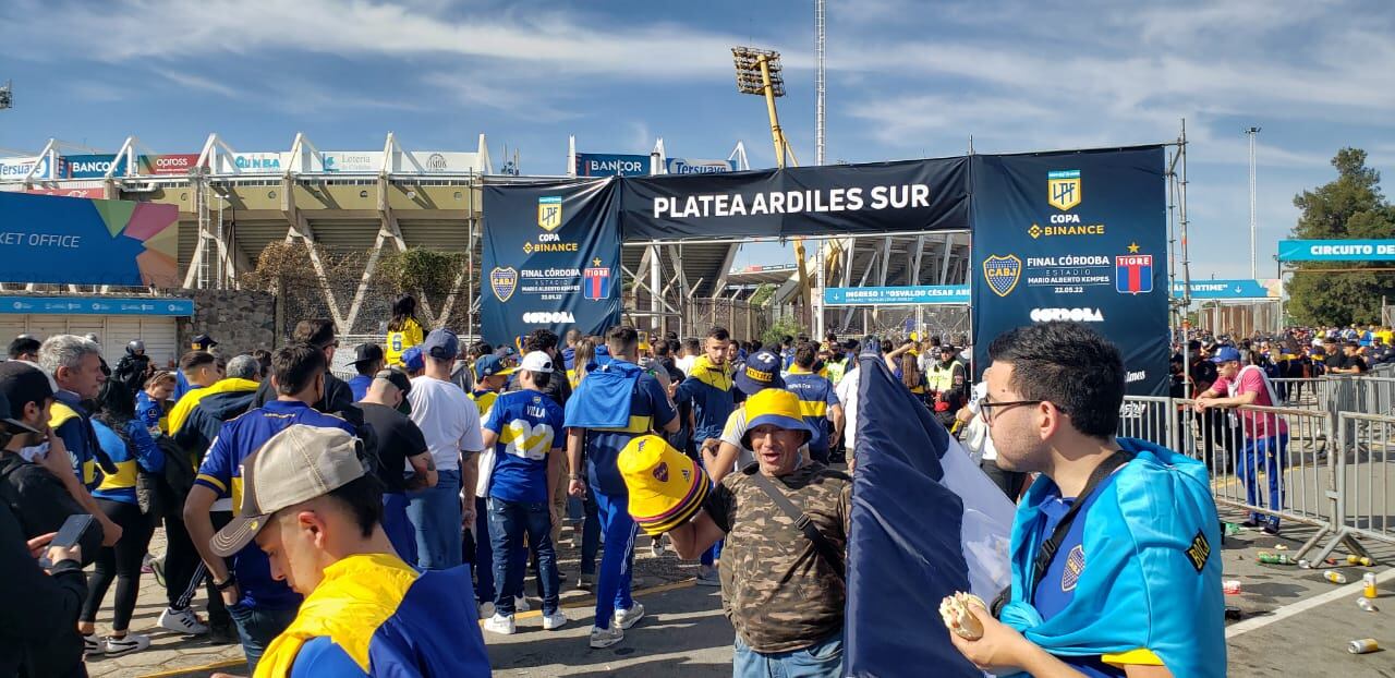 Ingreso Platea Ardiles Sur de Boca