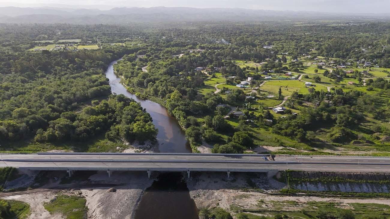 Nuevo tramo autovía ruta provincial 5 Alta Gracia - Anisacate (Facundo Luque / La Voz)