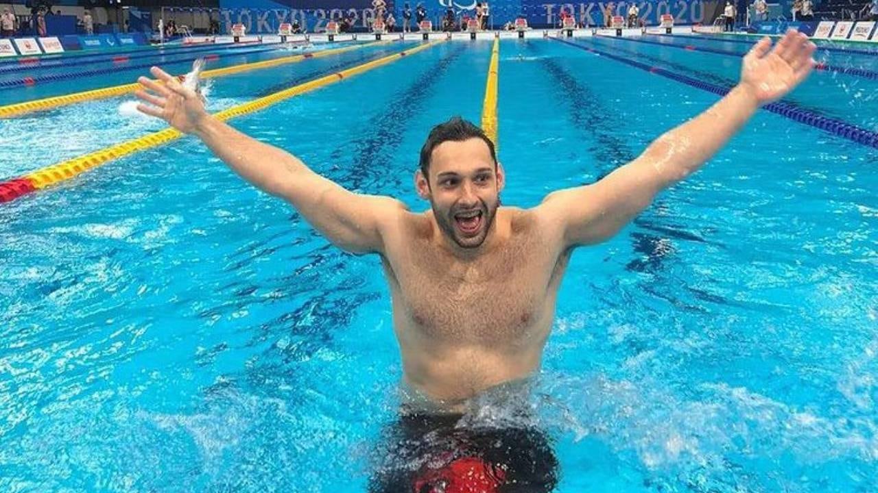 Pipo Carlomagno arrancó con buen pie los Juegos Paralímpicos de Tokio 2020 (@canaldeportv)