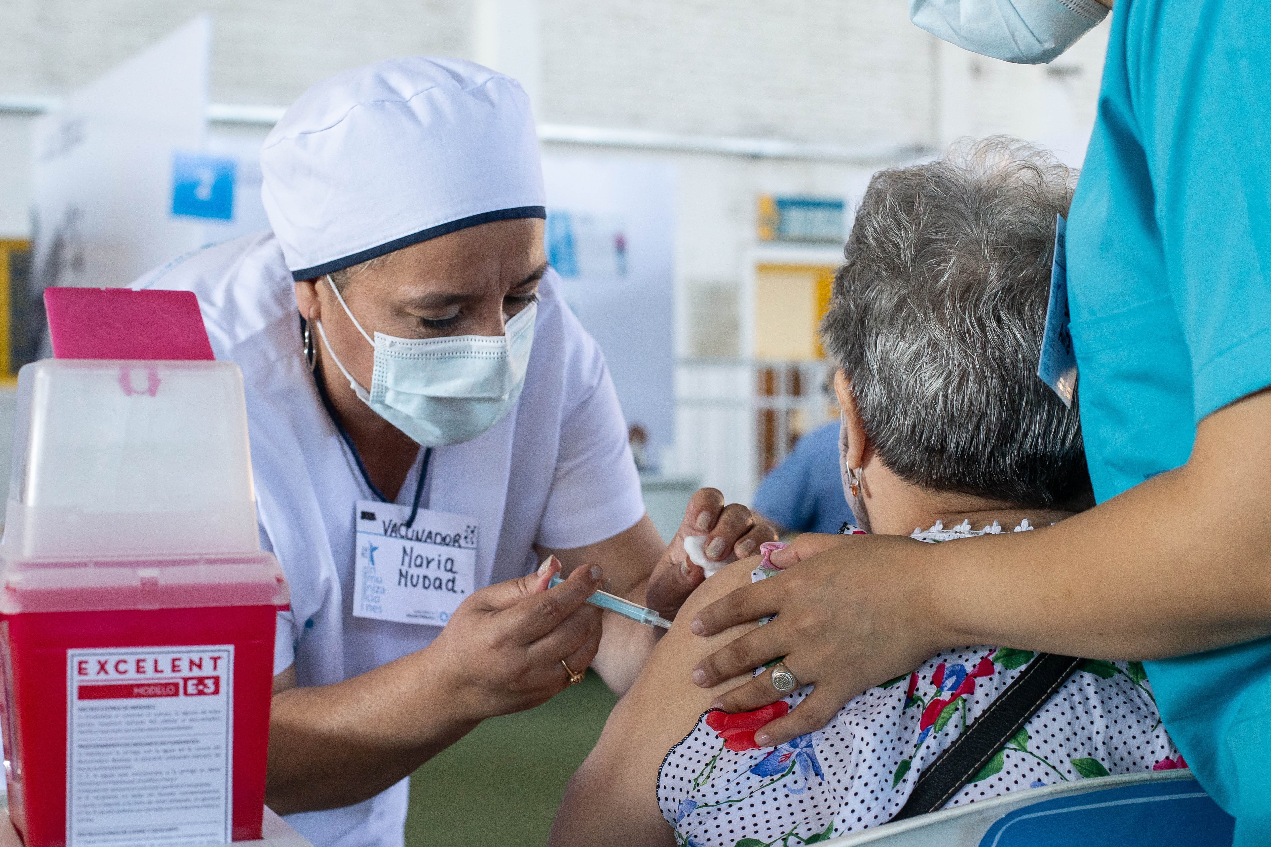 Vacunación contra el coronavirus. (Foto: SECPT)