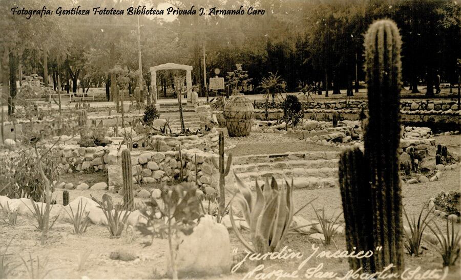 El Jardín Incaico de fines de la década de 1930.