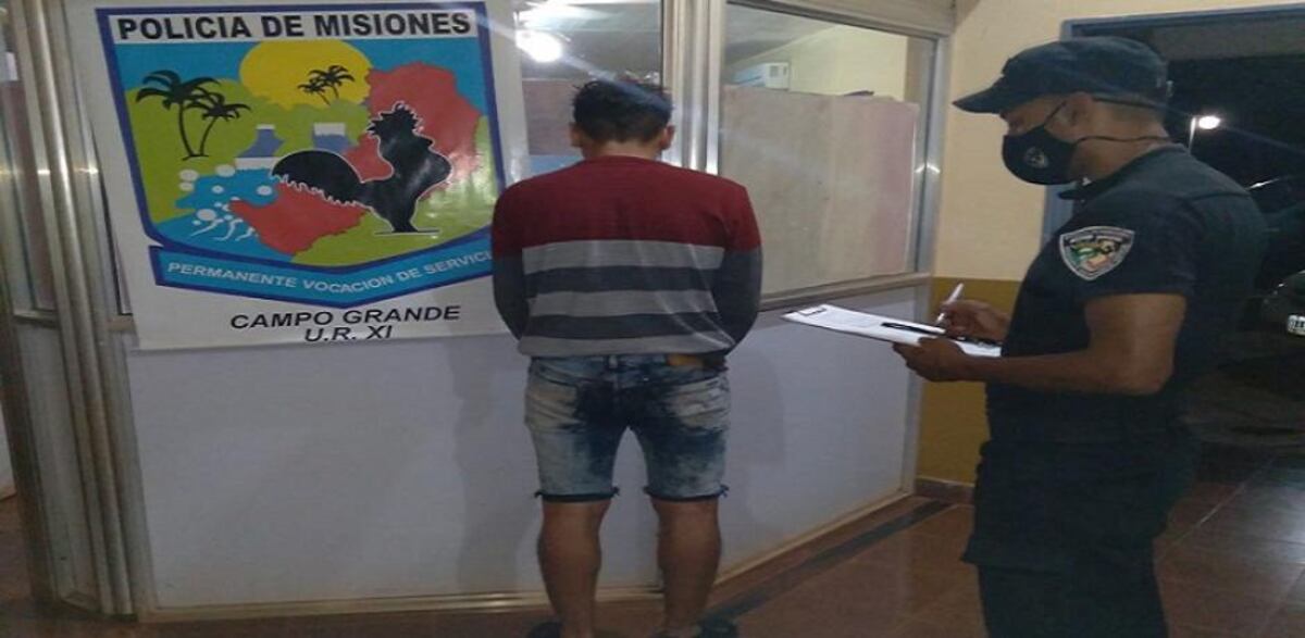 Joven detenido en Campo Grande acusado de violencia de género