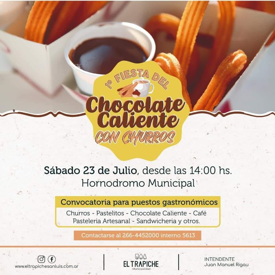 Festival del Chocolate Caliente con Churros en El Trapiche, San Luis