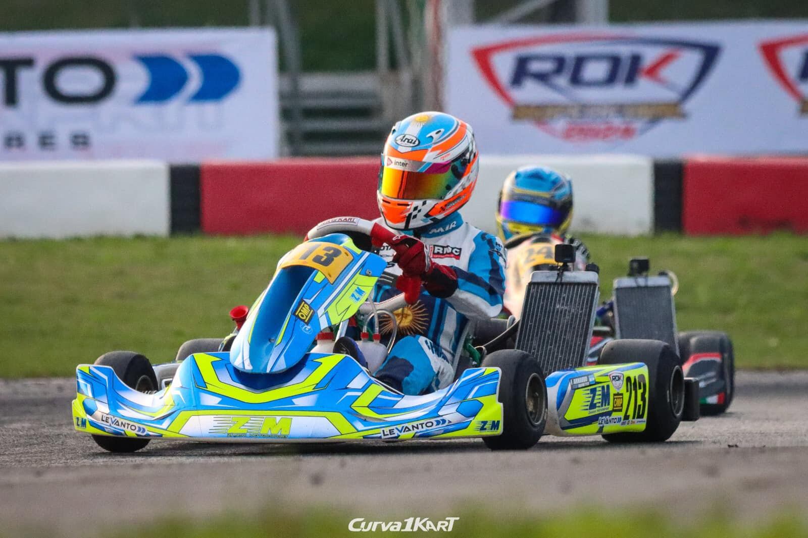 Fausto Arnaudo karting Lonato Italia