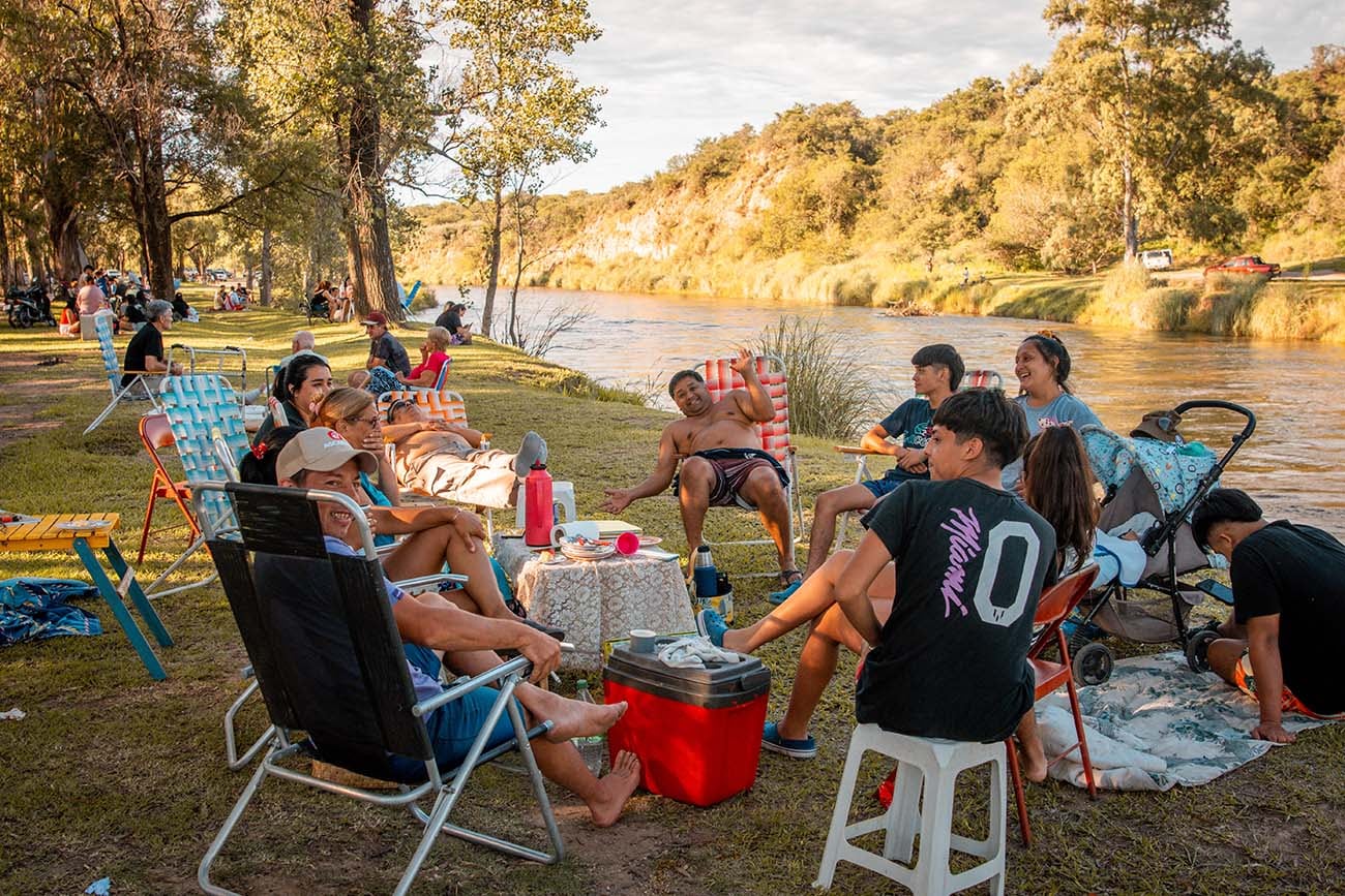 El balneario de Río Tercero recibo más de 30 mil visitantes cada fin de semana.