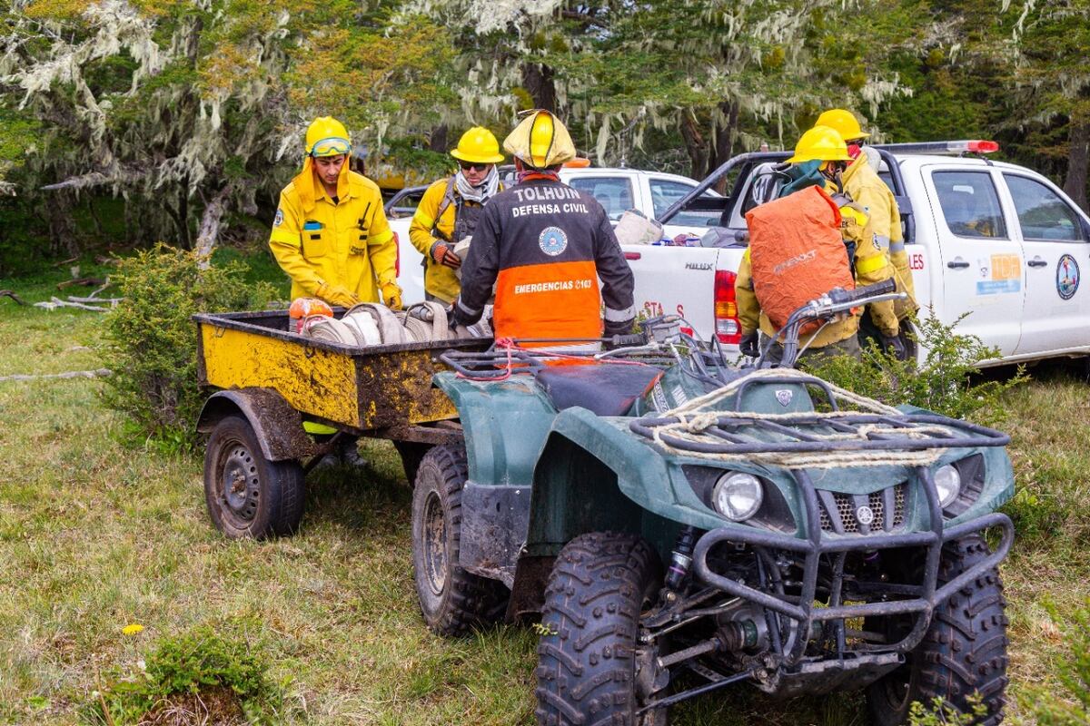 El incendio en la Reserva Provincial de Tierra del Fuego está controlado